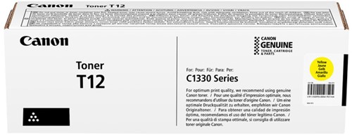 Canon Tonercartridge T12 Y Geel