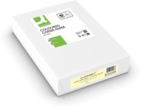 Kopieerpapier Q-Connect A4 80gr lichtgeel 500 vel