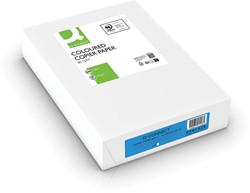 Kopieerpapier Q-Connect A4 80gr felblauw 500 vel