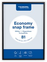 Kliklijst Europel Economy B1 7007x1000mm lijst 25mm zwart