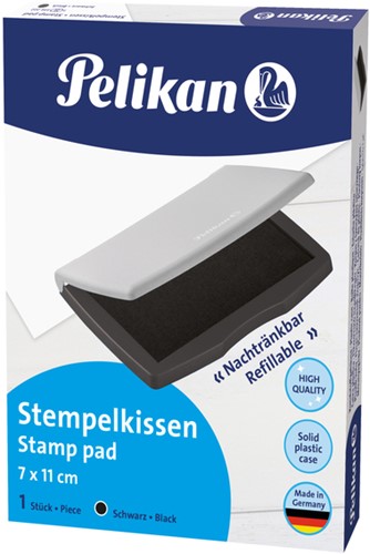 Stempelkussen Pelikan 2E 110x70mm zwart