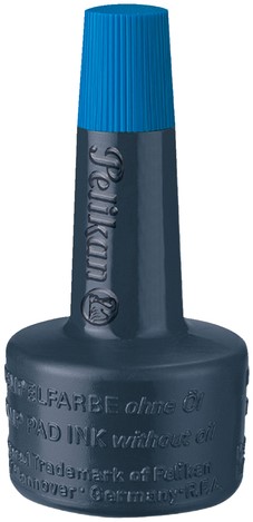 Stempelinkt Pelikan flacon 28ml blauw-2