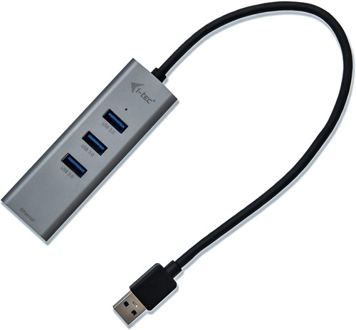 i-tec Metal USB 3.0 HUB 3 Port + Gigabit Ethernet Adapter-3