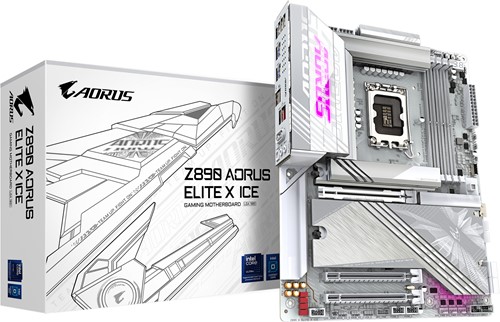 GIGABYTE Z890 AORUS ELITE X ICE Intel Z890 LGA 1851 (Socket V1) ATX