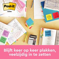 Memoblok Post-it 654 76x76mm neon geel 100 vel-3