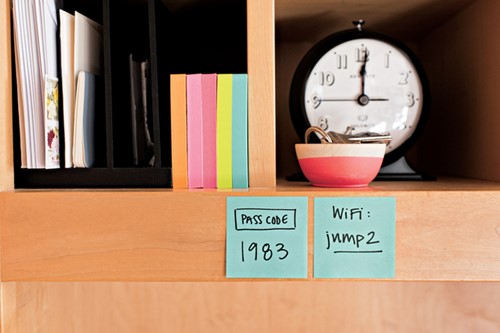 Memoblok Post-it 2028 76x76mm kubus pastel blauw-3