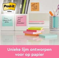 Memoblok Post-it 2028 76x76mm kubus pastel groen-2