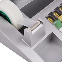 Bureau organiser Post-it C50 zilvergrijs incl inhoud-2