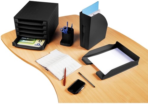 Brievenbak Exacompta Ecoblack zwart-3