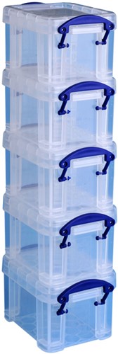 Opbergbox Really Useful 0.14 liter 90x65x55mm 5 stuks