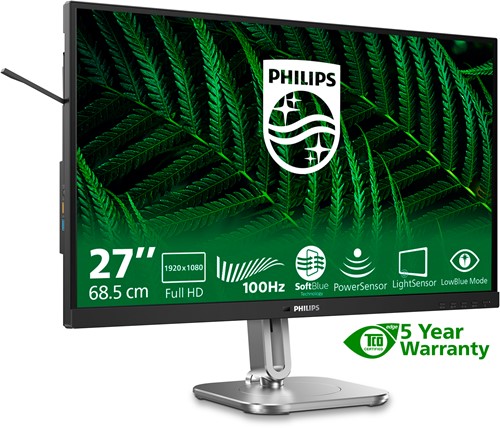 Philips 5000 series 27B2G5200/00 computer monitor 68,6 cm (27") 1920 x 1080 Pixels Full HD LCD Antraciet-2