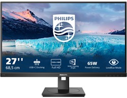 Philips S Line 273S1/00 computer monitor 68,6 cm (27") 1920 x 1080 Pixels Full HD LCD Zwart