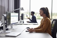 HP Poly EncorePro 510V Monaural Headset VoiceTube met Quick Disconnect-2