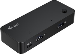 i-tec Universal KVM HUB 2x USB-C + 2x USB-A 3.0