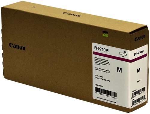Inktcartridge Canon PFI-710 rood
