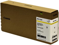 Inktcartridge Canon PFI-710 geel