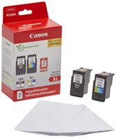 Inktcartridge Canon PG-560XL CL-561XL + papier-3