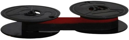 Lint groep 1 dubbelspoel nylon zwart rood