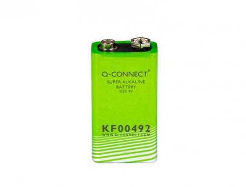 Batterij Q-Connect blok 9V set à 1 stuk-2