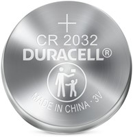 Batterij Duracell knoopcel 4xCR2032 lithium Ø20mm 3V-180mAh-2