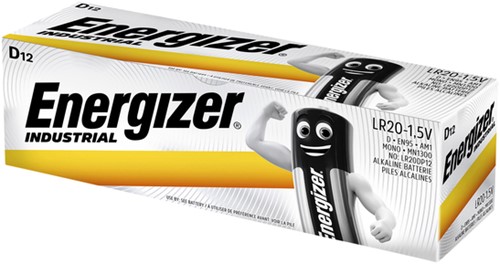Batterij Energizer Industrial 12x D alkaline