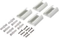 Kabelkanaal Hama halfrond 110/3,3/1,8 cm aluminium wit-4