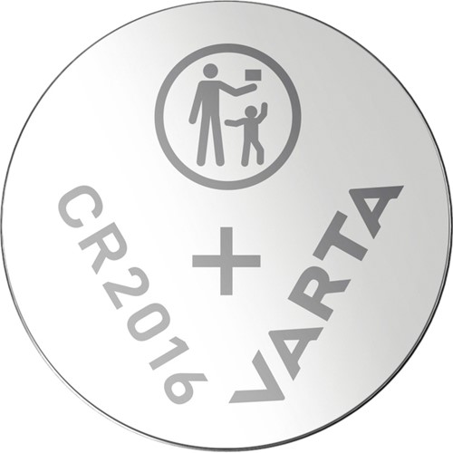 Batterij Varta knoopcel CR2016 lithium blister à 5stuk-2