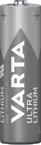 Batterij Varta Ultra lithium 4x AA-2