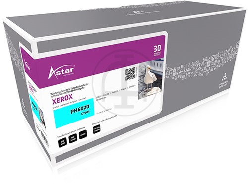 Tonercartridge Astar 106R03690 rebuilt blauw