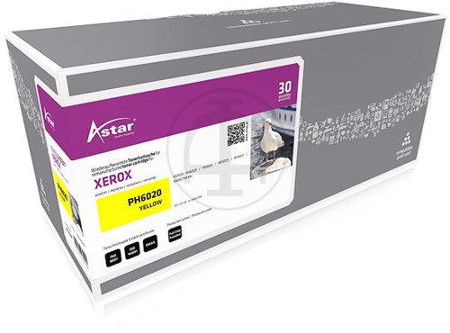 Tonercartridge Astar 106R03692 rebuilt geel