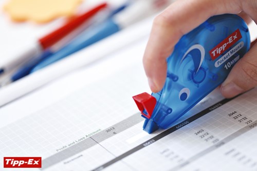 Correctietape Tipp-Ex zijwaarts 4.2mmx12m blister 2+1 gratis-2