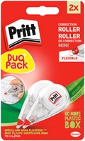 Correctietape Pritt Mini Flex 4.2mmx7m blister à 2 stuks