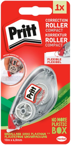 Correctietape Pritt Compact Flex 6mmx10m op blister