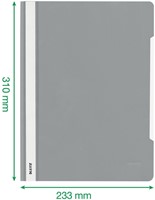 Snelhechter Leitz Standaard A4 gerecycled PP violet-3