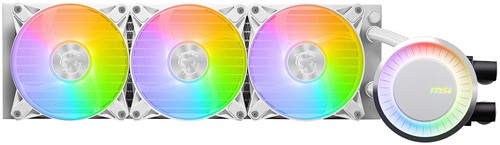 MSI MAG Coreliquid E360 White Moederbord, Processor Kit voor vloeistofkoeling 12 cm Wit