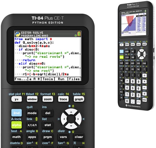 Rekenmachine TI-84 Plus CE-T Python Edition-3