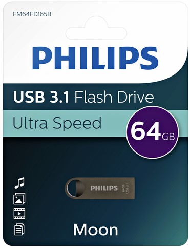 USB-stick 3.1 Philips Moon Space Grey 64GB-2