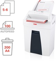 Papiervernietiger HSM Securio AF100 snippers 4x25mm-4
