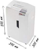 Papiervernietiger HSM shredstar X15 snippers 4x37mm-2