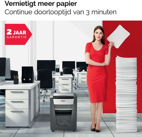 Papiervernietiger Rexel Momentum X308 snippers 5x42mm-11