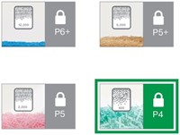 Papiervernietiger Leitz IQ Slim Home Office P4 snippers 4x28mm-7