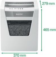 Papiervernietiger Leitz IQ Office P5 snippers 2x15mm-6