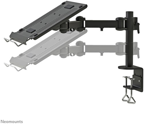 Laptoparm Neomounts D100 met klem zwart-2