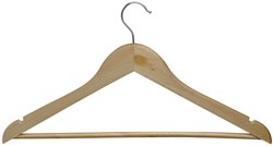 Kledinghanger MAUL hout 450x220mm beuken 8 stuks