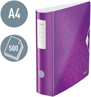 Ordner Leitz WOW active 180° 80mm PP A4 paars-4