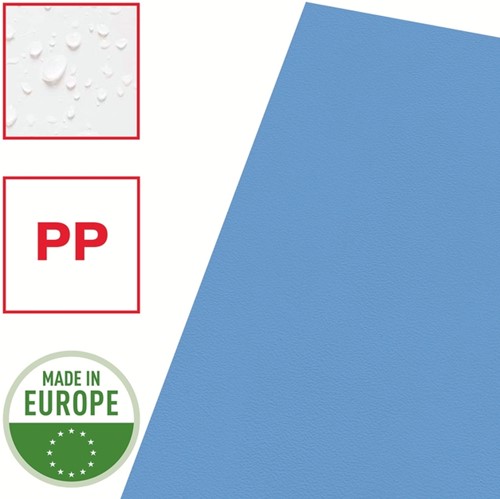 Insteekmap L-model Esselte standaard A4 0.11mm PP blauw 100 stuks-10