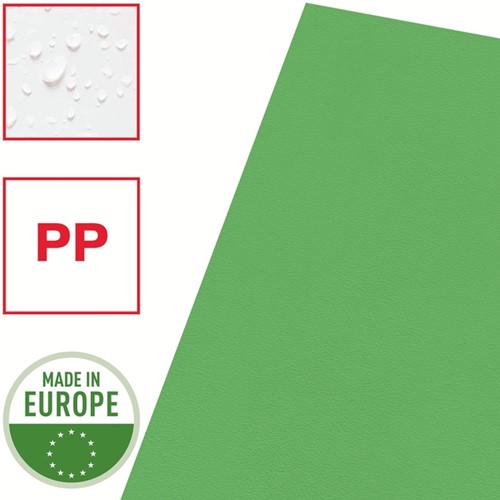 Insteekmap L-model Esselte standaard A4 0.11mm PP groen 100 stuks-6