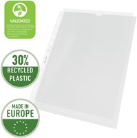 Showtas Leitz Premium links open 0.13mm PP A4 transparant 100 stuks-3