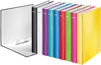 Ringband Leitz WOW A4 maxi 4-rings D-mechaniek 25mm geel-3