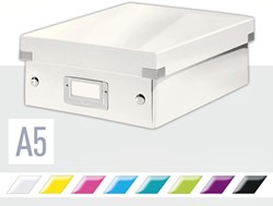 Sorteerbox Leitz WOW Click & Store 220x100x282mm gerecycled karton wit